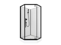 Kabina prysznicowa Lima 90 czarna