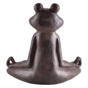 Figurka żaba medytująca - 35 cm