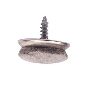 Podkładka meblowa z wkrętem do łatwego montażu. Idealna do ochrony podłóg.