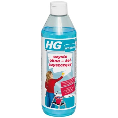 HG Czyste okna - żel czyszczący 0,5 l
