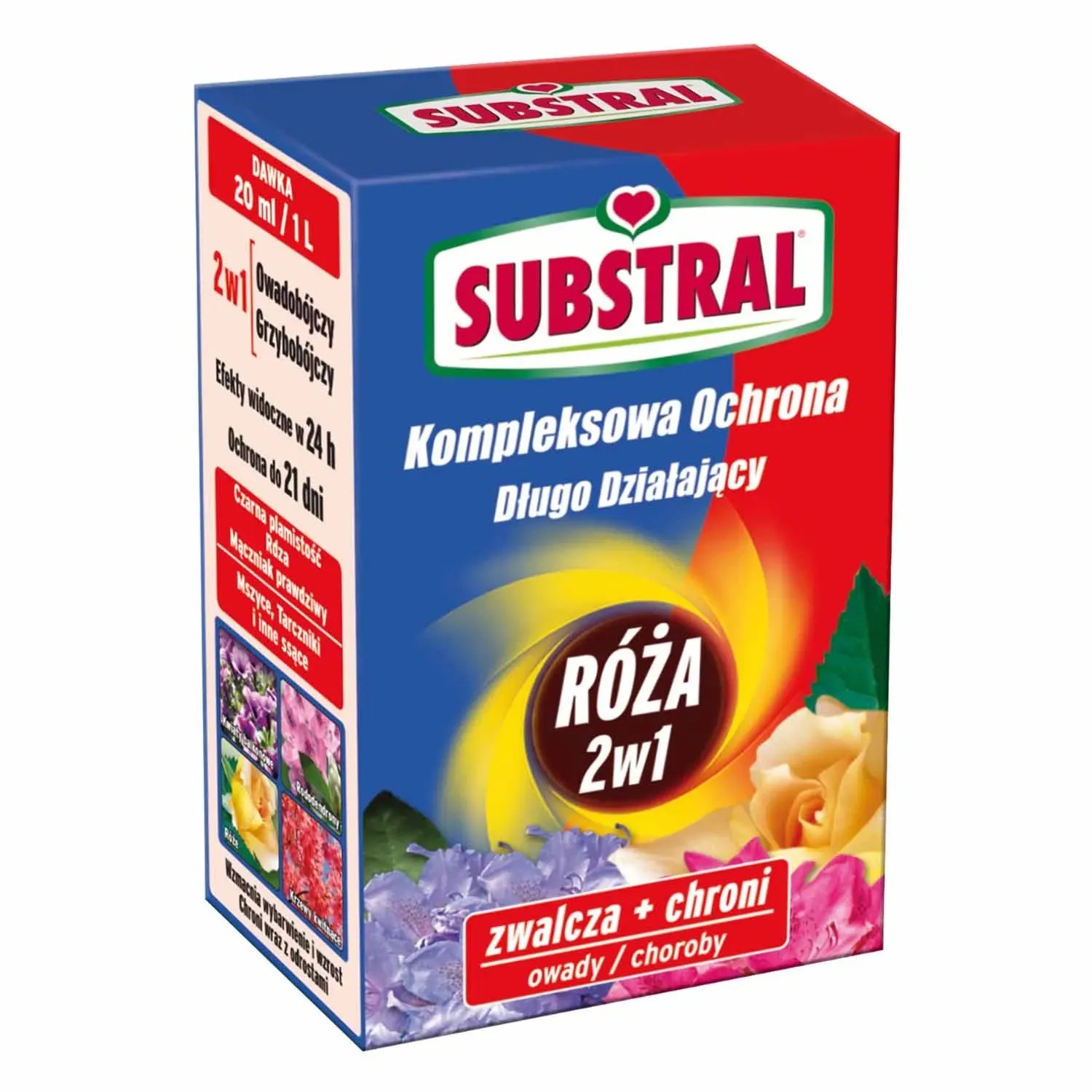 Substral Kwiaty 2w1 Kompleksowa ochrona - 100 ml.