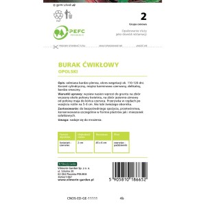 Burak ćwikłowy Opolski - 8 g