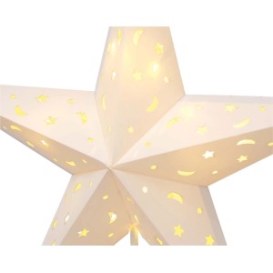 Gwiazda stojaca papierowa LED 65,5 cm