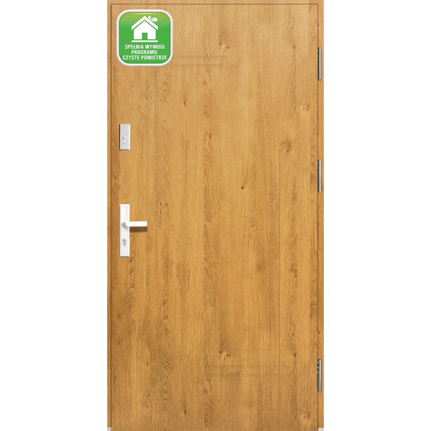 Splendoor Drzwi zewnętrzne Hash Dąb Winchester 90P otwierane na zewn. 103x208