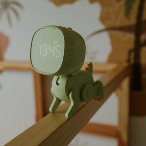Mary's Budzik ROBO DINO 0,8W USB różowy