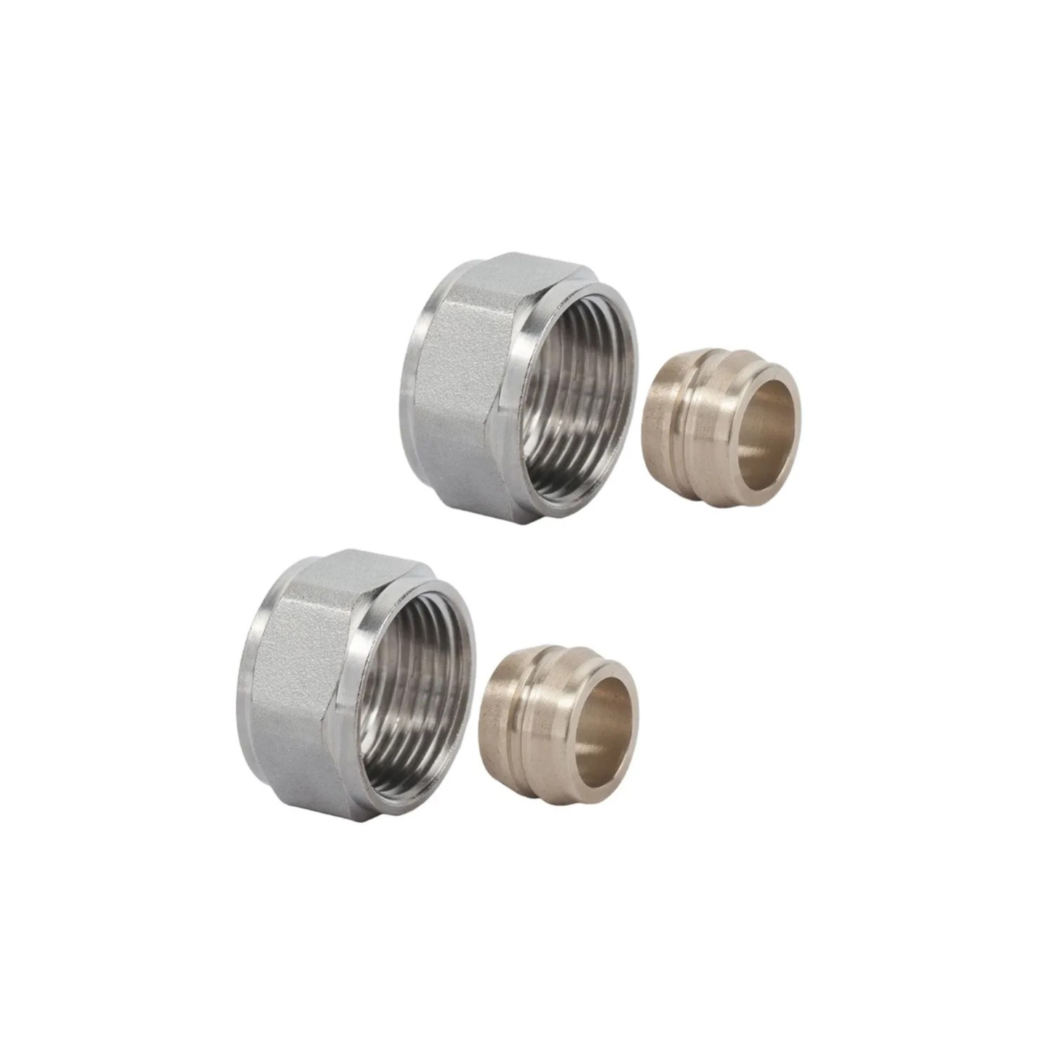 Hydroland Złączka do rur 3/4x15 2 sztuki 3/4x15
