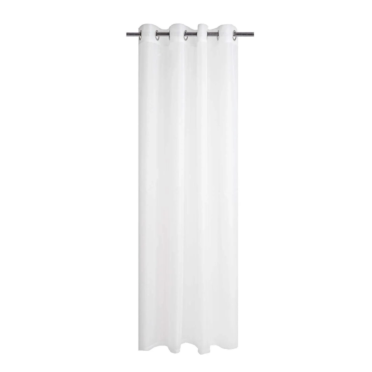 Firana Simple Chic na przelotkach szer. 140 cm x wys. 270 cm biała