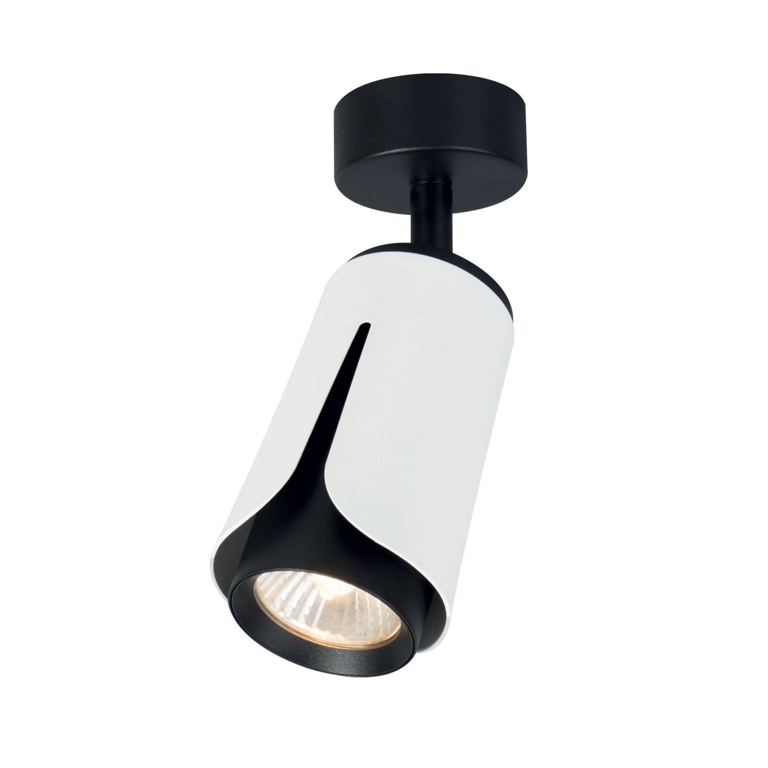 DPM Lampa punktowa 1xGU10 max. 35W biało-czarna