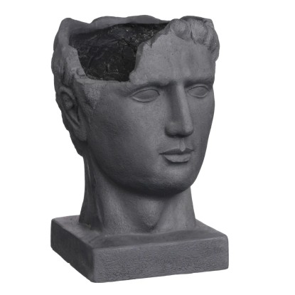 Donica Rzymska ciemnoszara - 27 x 25 x 38 cm