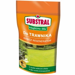Substral nawóz do trawnika, regenerujący, dla gęstego, zielonego trawnika.
