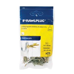 t.b.t. Zestaw kołków i wkrętów do płyt gipsowo-kartonowych.