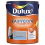 Wiadro z farbą Dulux EasyCare w kolorze szarym. Farba do ścian wewnętrznych, matowa i plamoodporna.