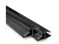 Uszczelka magnetyczna czarna do szyb 7-8 mm 200 cm 2 szt