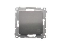 Łącznik Simon 54 dzwonek antracyt