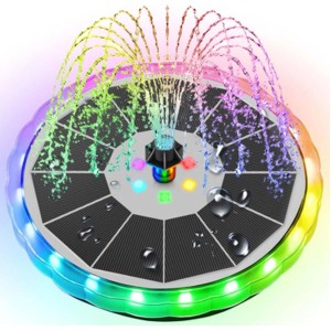 4IQ Fontanna solarna SUNLIGHT 4,3 x 20 x 20 cm
