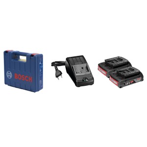 Zestaw akumulatorów z ładowarką i walizką do wkrętarek t.b.t.