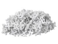 LUX-TOOLS Krzyżyki dystansowe 2 mm 100 szt. LUX-TOOLS Krzyżyki dystansowe 2 mm 100 szt.