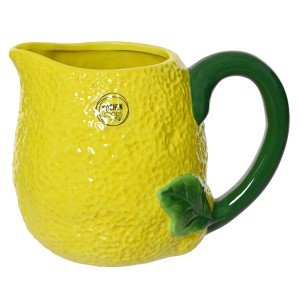 Dzbanek CYTRYNA z dolomitu - wys. 15 cm