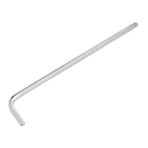Klucz sześciokątny LUX Comfort 5 mm ze stali chromowo-wanadowej, idealny do trudno dostępnych śrub.