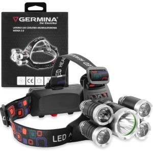 Germina Latarka LED czołowa akumulatorowa MENSA 2.0 5500K 200lm