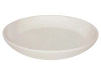 Podstawka biała stone - śr. 15,3 cm