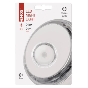 t.b.t. Lampka nocna LED, 2 lumeny, do gniazdka. Lampki wtykowe.