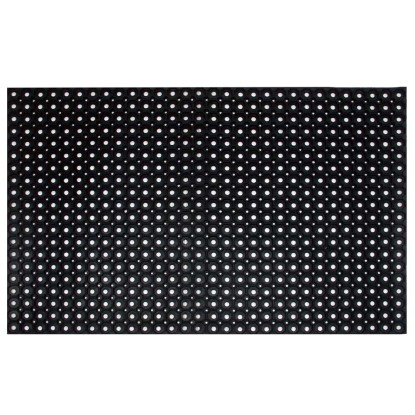 Wycieraczka DOMINO czarna 80x120 cm