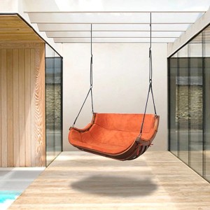 Fotel wiszący ALPHA 2 bez belki terracotta