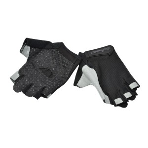 Rękawice rowerowe t.b.t., czarno-szare, do transportu i jazdy na rowerze w OBI.