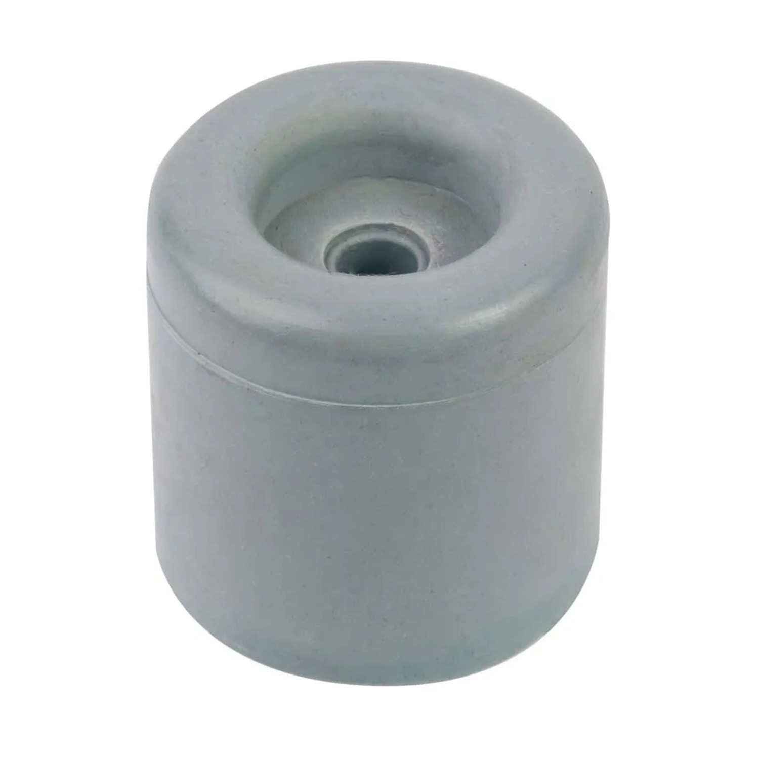 Metro Stoper do drzwi podłogowy popielaty śr. 40 mm