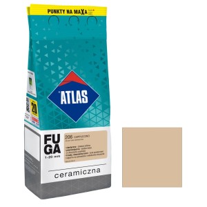 Atlas Fuga Capuccino, elastyczna fuga do płytek, kolor Cappuccino.