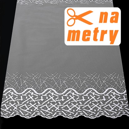 Eurofirany Tkanina firankowa 12765/SIAT siatka 280 cm