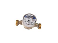 Wodomierz jednostrumieniowy, suchobieżny bez śrubunków do zimnej wody 3/4