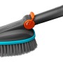 Gardena Cleansystem Szczotka ręczna Soft M z przyłączem węża, antracyt.