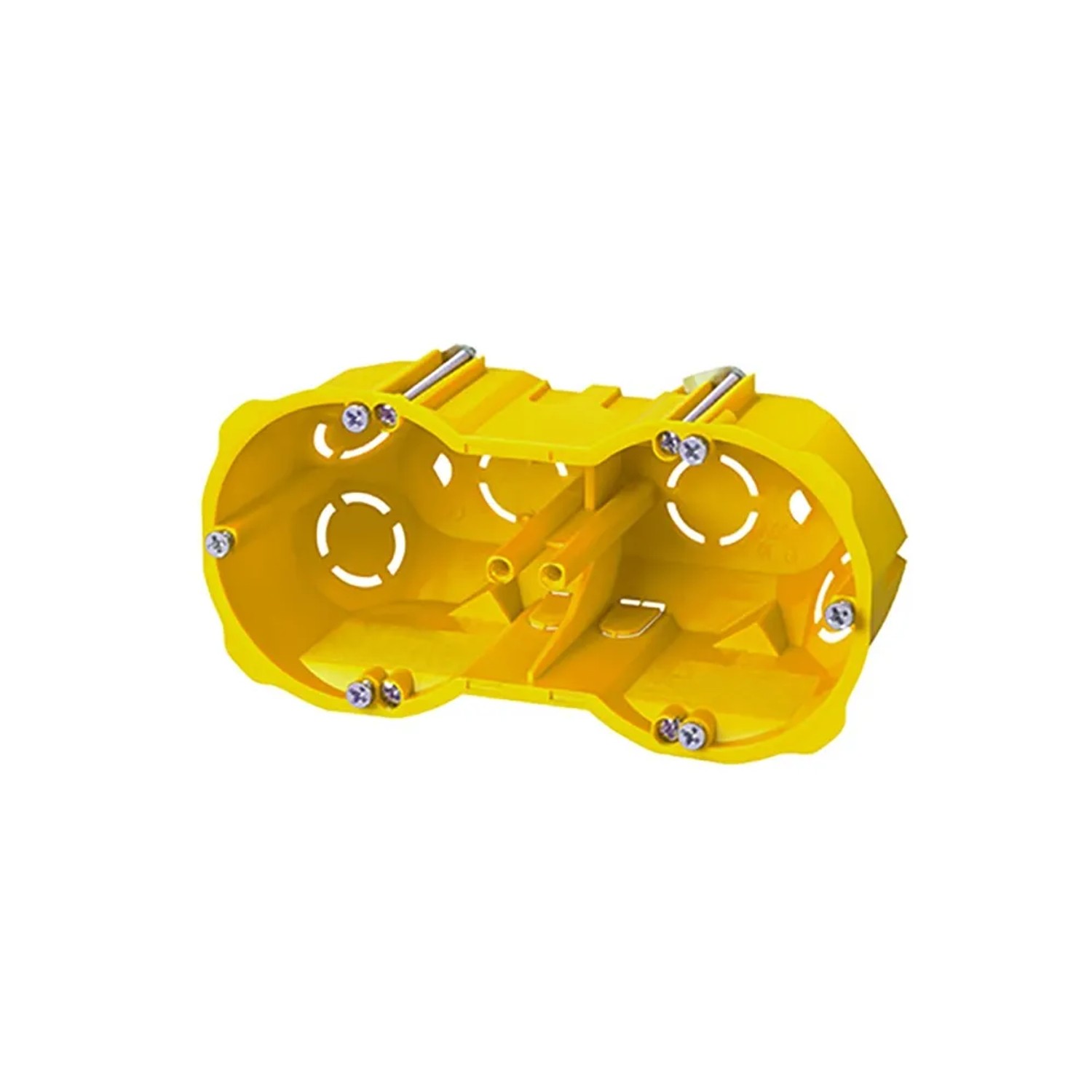Elektro-Plast Puszka podtynkowa łączeniowa głęboka PK-2x60 mm żółta