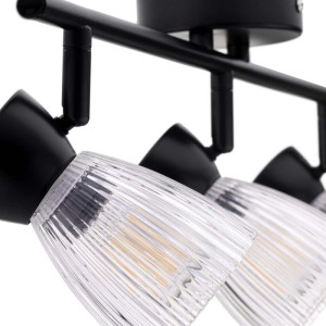 MiLAGRO Lampa SPOT BEST 3xE14 max. 10W czarna