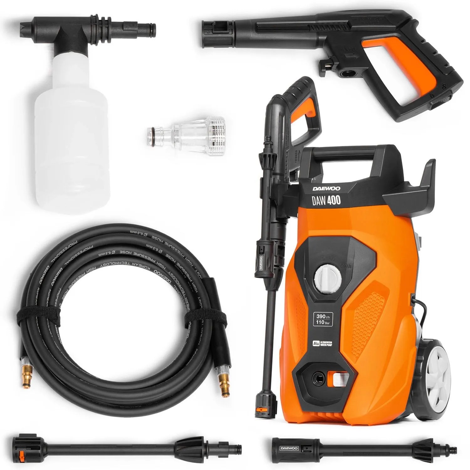 DAEWOO Myjka wysokociśnieniowa DAW 400 1400W 110 bar