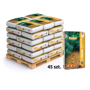 Sobex Zrębki dekoracyjne żółte - 45 x 50 l