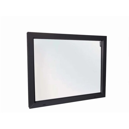 ACO Okno gospodarcze Kipp antracyt 100 cm x 80 cm