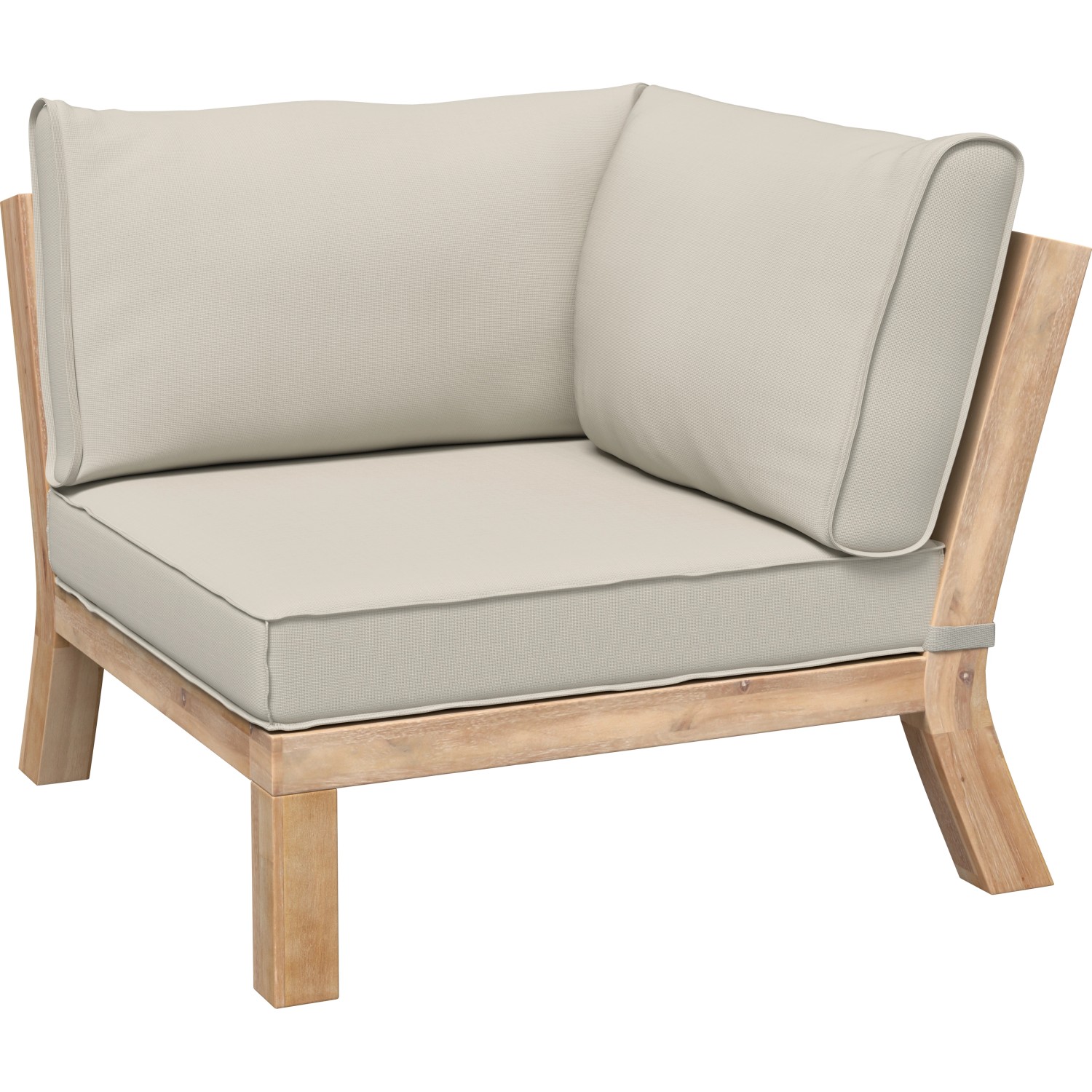 Fotel ogrodowy MORENCI narożny akacja