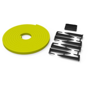 Zestaw pasków magnetycznych Worx do kosiarki automatycznej Vision, żółta rolka z akcesoriami do wyznaczania granic.