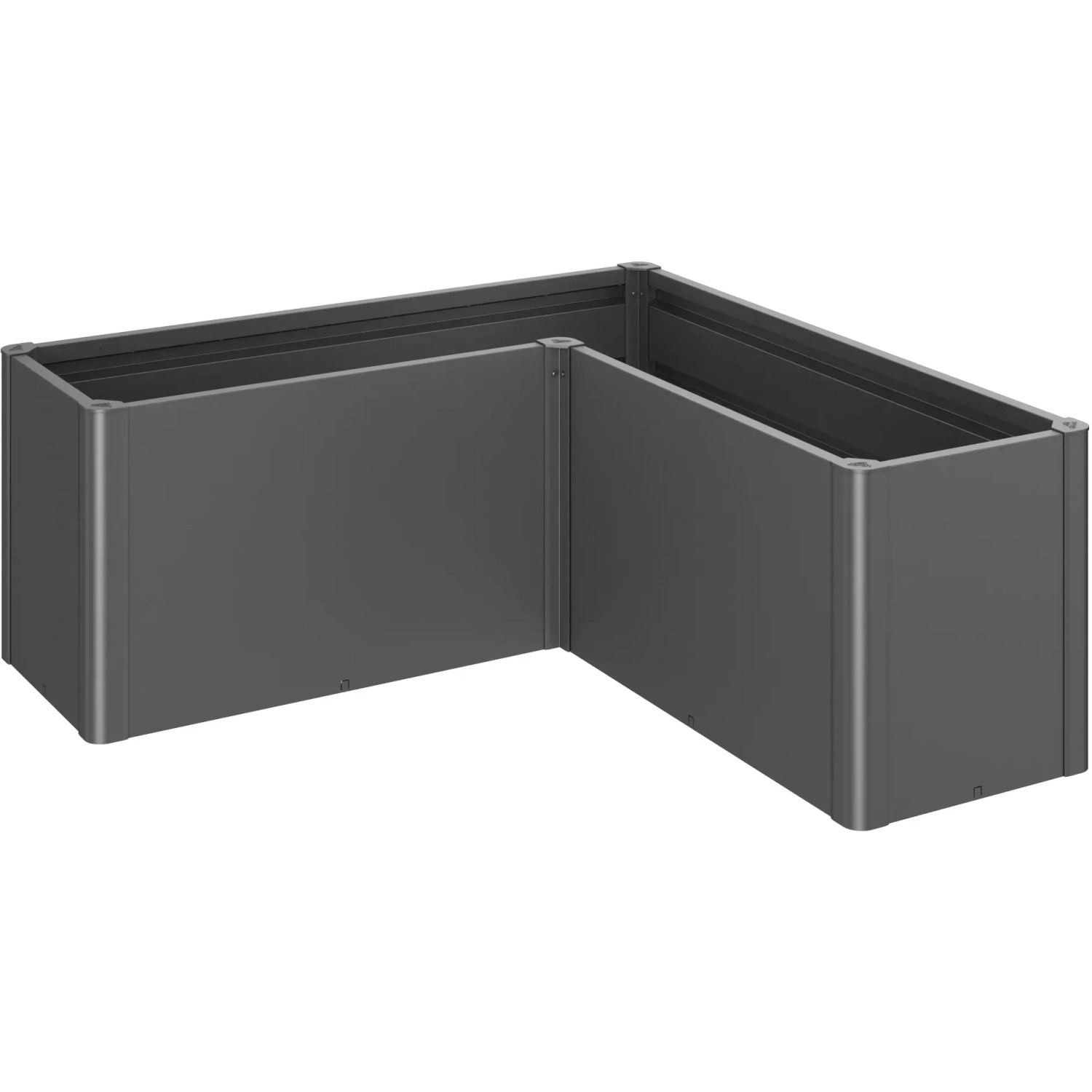Biohort Kwietnik Belvedere Midi L150 ciemny-szary metalik - 152 x 152x61 cm