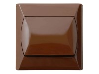 Łącznik 1-biegun Akcent ŁP-1A/24 brąz