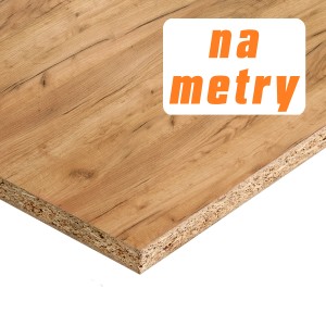 Dekoracyjna płyta drewnopochodna z rysunkiem drewna do konstrukcji mebli i aranżacji wnętrz.