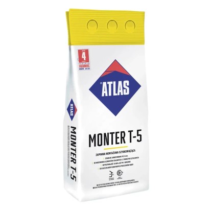 Atlas Zaprawa montażowa Monter T-5 5 kg