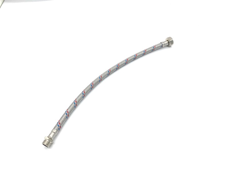 Fluvius Wężyk nierdzewny 1/2x1/2 L80 wz