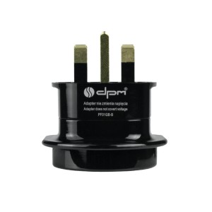 DPM Adapter podróżny UK czarny