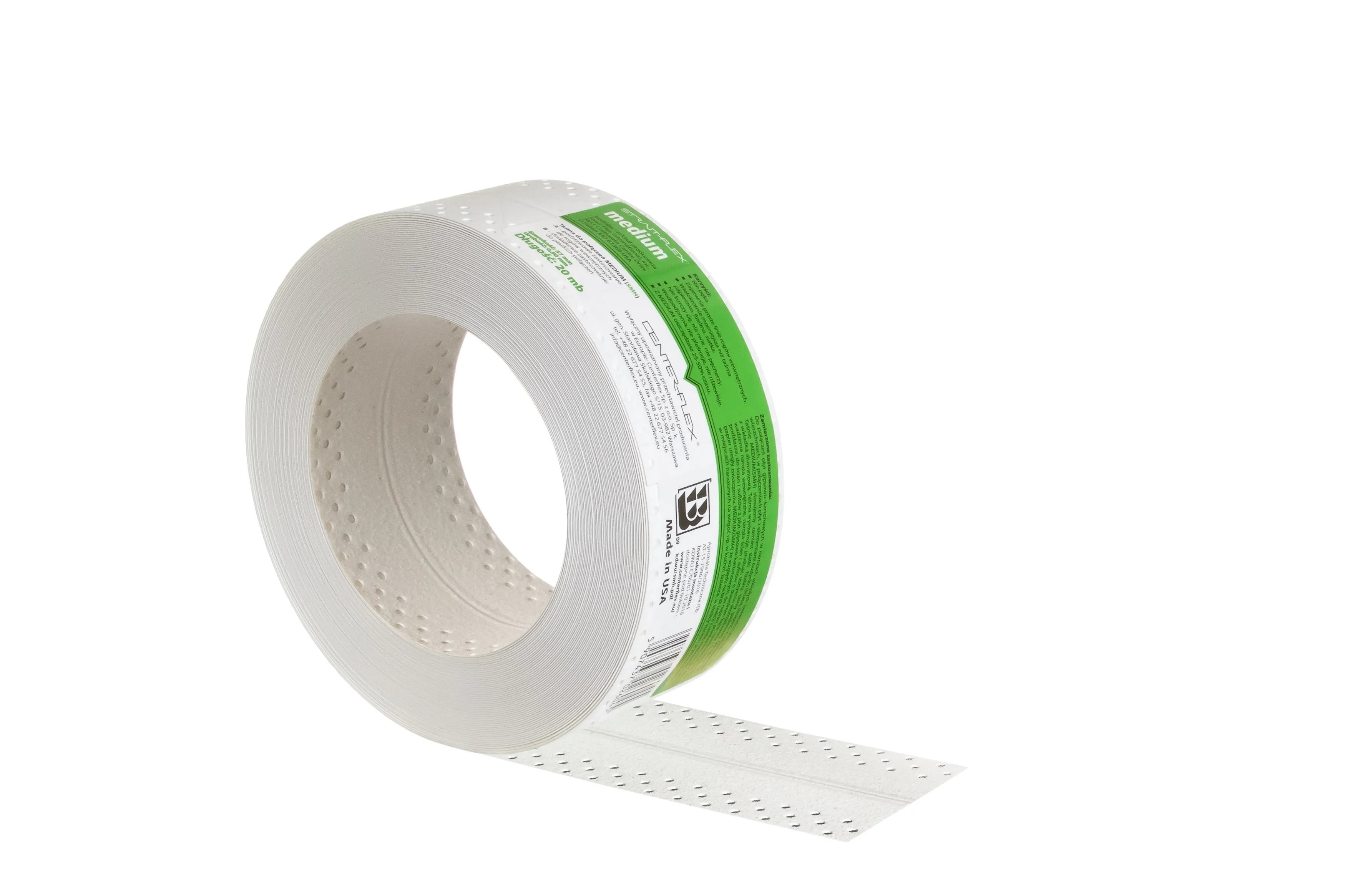 WAPENINGSGAAS VOOR GIPSPLATEN 48MM X 45M - Nog te bepalen - Legerstock
