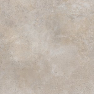 Płytka podłogowa t.b.t. w kolorze beżowym z delikatną strukturą.