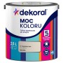 Farba do wnętrz Dekoral, odcień Popielaty beż, puszka 2,5L. Farba lateksowa do ścian.
